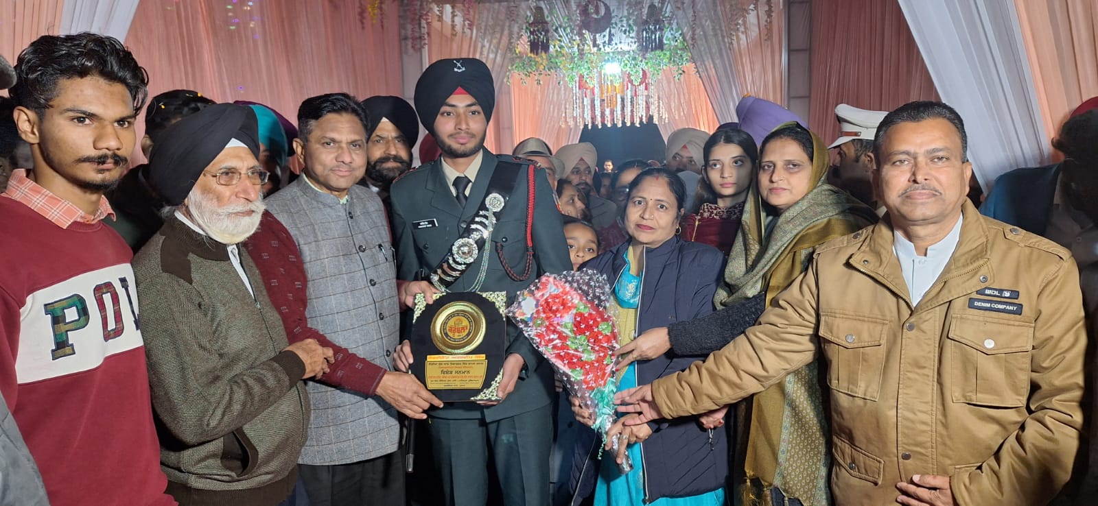 Arshdeep Singh was honored to become a lieutenant by Nikkian Krumbhalan Prakashan